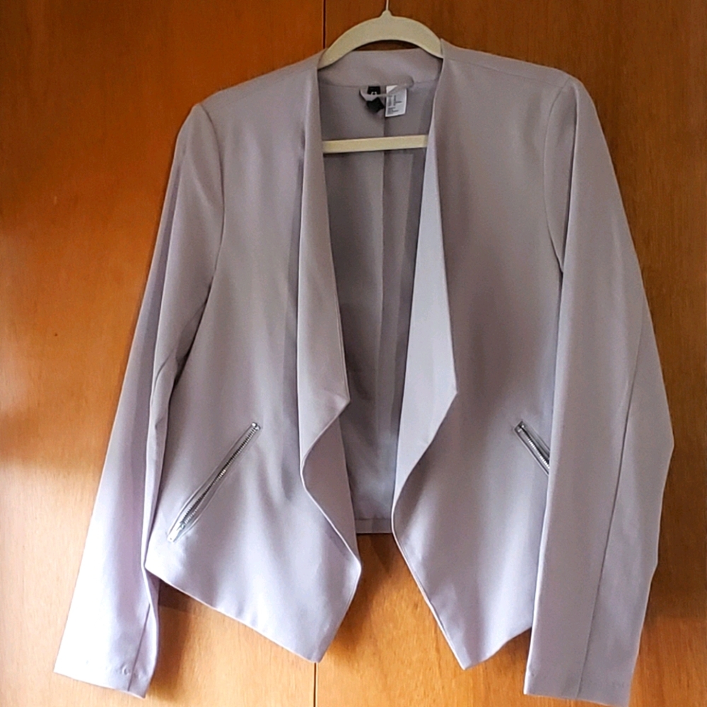H&M Crepe Jacket US 12